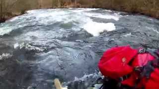 preview picture of video 'White water paddling'