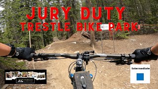 Short trail with some elevated wood elements.