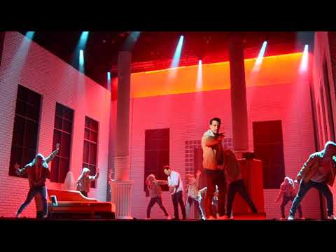 Escena de 'Ghost, el Musical' en Madrid