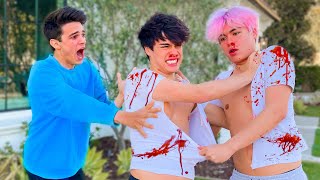 FIGHTING IN FRONT OF OUR FRIENDS PRANK!!