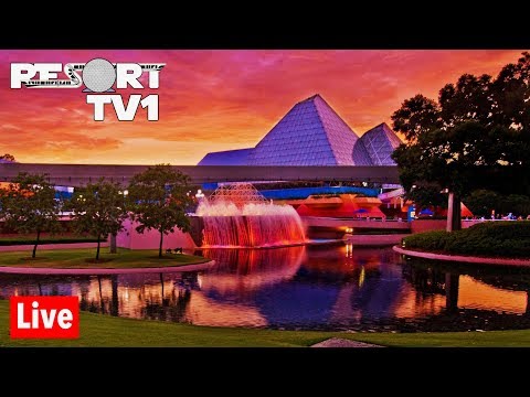 🔴Live: An Evening at Epcot in 1080p - Walt Disney World Live Stream - 8-9-19