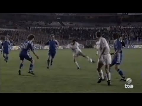 Real Madrid vs. Sigma Olomouc March 18, 1992 | Full Match 