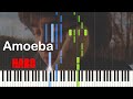 Clairo - Amoeba - Piano Solo HARD Tutorial (Sheet Music Available)