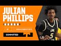 2022 5-Star SF Julian Phillips Commits To Tennessee I CBS Sports HQ
