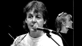 Paul McCartney rehearsal, 1993 Tokyo. The first song he wrote (pre Beatles), I LOST MY LITTLE GIRL.