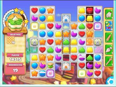 Cookie Jam - LEVEL 1,200 -- ( No booster ) GAMES