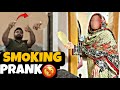 FIRST EVER SMOKING PRANK ON BEBE 🚬 | BAHUT MAAR  PADI BEBE SE 🩴 |  Rafay Butt Vlog's