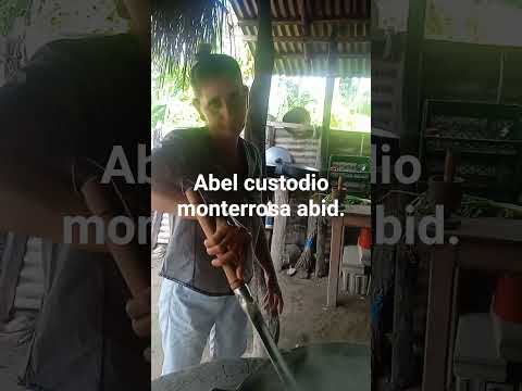 presentación del creador cultural, Abel custodio monterrosa abid del municipio de la unión sucre