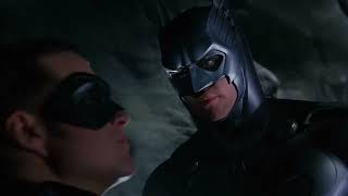 Download lagu Val Kilmer (Batman) e Chris O'Donnell (Robin) em 'Batman Eternamente' de 1995 (Dublado) mp3