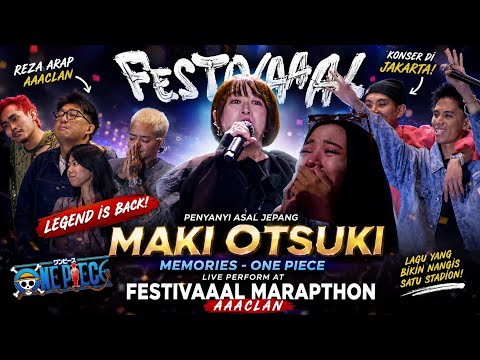 「大槻マキの『Memories』ライブ、インドネシアのジャカルタで開催！」| MAKI OTSUKI LIVE FESTIVAAAL MARAPTHON 