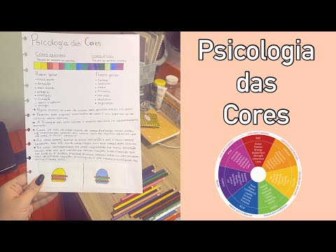 PSICOLOGIA DAS CORES (RESUMO)