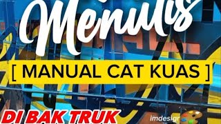 Download lagu CARA MUDAH SENI MENULIS DI BAK TRUK #art #truck #artpainting #500subs @YouTube  #letters #transport mp3