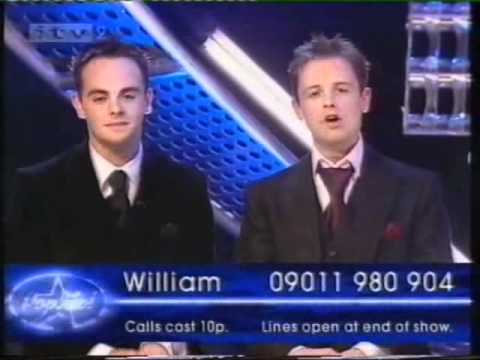 Pop Idol - Ant's identical twin brother
