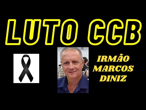 NOTA DE FALECIMENTO CCB - IRMÃO MARCOS DINIZ