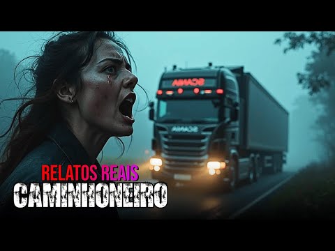 5 RELATOS REAIS de CAMINHONEIRO - HISTÓRIA DE TERROR REAL