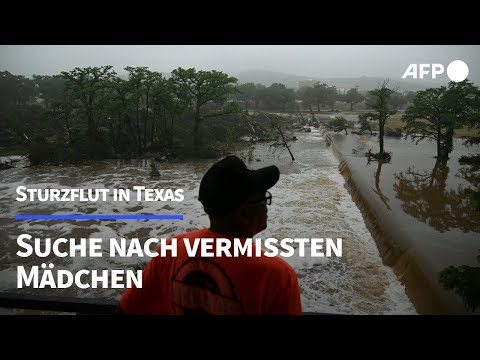 Sturzflut in Texas: Intensive Suche nach 20 vermissten Mädchen | AFP