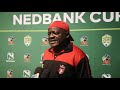 TS Galaxy Coach Dan Malesela Nedbank Cup Vs Chiefs Build-up 14/05/2019