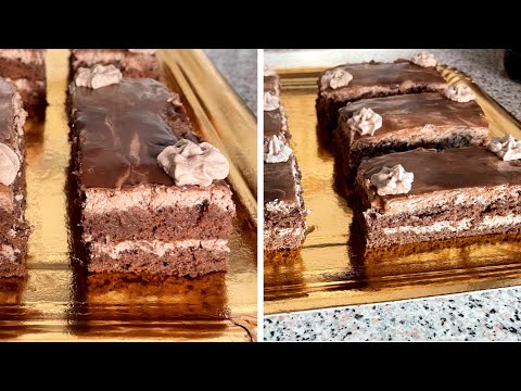 Chocolate cake(marbled)—gateau au chocolat