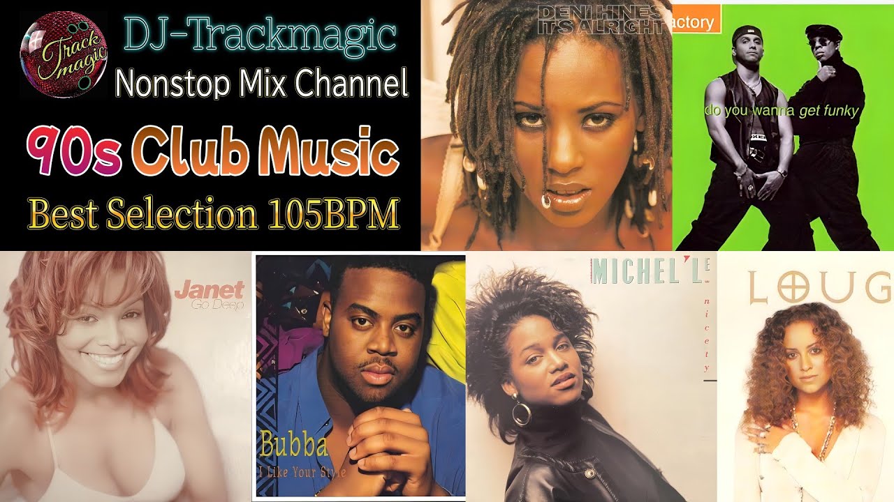 【90年代 洋楽 メドレー】Club Music Nonstop Mix 105bpm