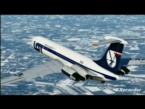 LOT Polish Airlines Flight 007 - Crash Animation