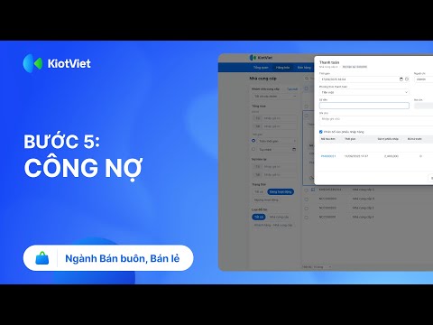 Thiết lập cửa hàng