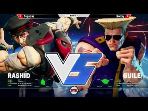 DTR:TE #6 - SFV - Mortsy (Rashid) vs. SegaTRON (Guile)