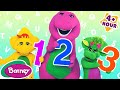 Let S Learn Shapes Numbers Education For Kids Barney The Dinosaur