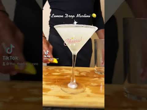 Easy Citrus Cocktail Recipe | Lemon Drop Martini 🍋