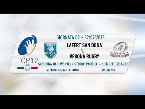 TOP12 2018/19, Giornata 2 - Lafert San Donà v Verona Rugby