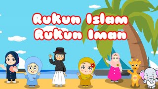 Download lagu Lagu Anak Islami - 5 Rukun Islam dan 6 Rukun Iman | 2 Lagu Anak Islami Terpopuler mp3