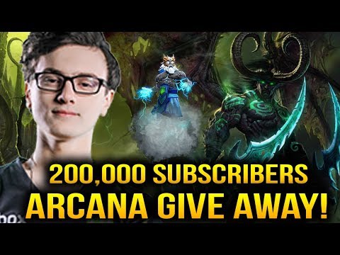 [200,000 Subscribers ARCANA GA] Miracle TB TRY HARD SOLO Dota 2