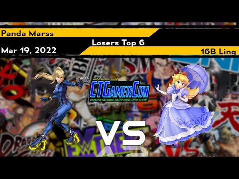 [Smash Ultimate] Panda | Marss vs 16B | Ling - CT Gamercon 5 (L.Top 6)