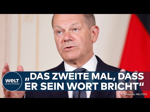 OLAF SCHOLZ: "Das zweite Mal, dass er sein Wort bricht!" Der Kanzler fordert 15 Euro Mindestlohn!