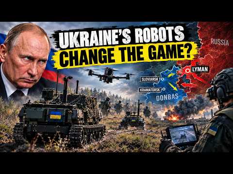 Ukraine Recaptures Territory in Lyman with Robots and Drones