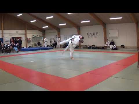 Practical Judo Demonstration - Rene 1.Dan - Danish National Judo Exam 2019