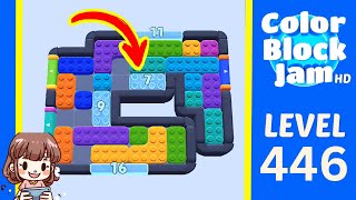 Solution du Niveau 446 de Color Block Jam