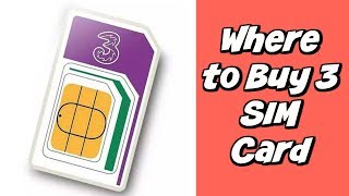 Where to Buy 3 Sim Cards? You Can Buy It For FREE Today