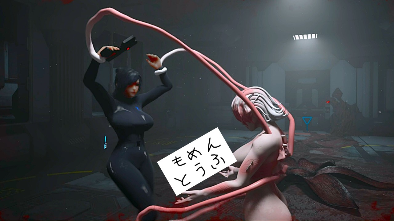 #5【ハードモード】あまりにもエッッすぎてモザイクだらけのホラゲーを本気でプレイしてみた！！！【Parasite Inside / Demo】