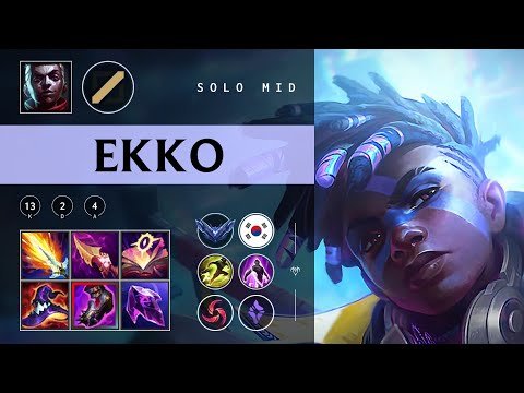 Ekko Mid vs Azir - KR Diamond Patch 25.24