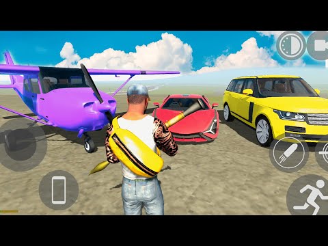 Indian Bikes Driving 3D Airplane and Lamborghini in Open City Simulator - Android Gameplay