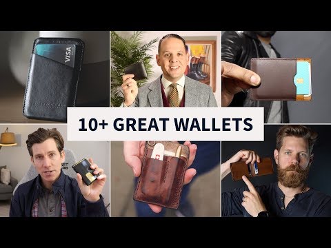 10 Best Men's Wallets for 2019 // Fossil, Anson Calder, KORE, Campbell Cole and MORE Video