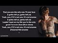 Justin Bieber - Anyone (Lyrics)