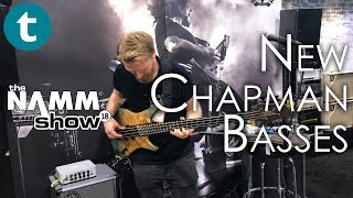 Video thumbnail for NAMM 2018 | NEW Chapman Basses | Dave Hollingworth | Demo by Thomann's Guitars & Basses