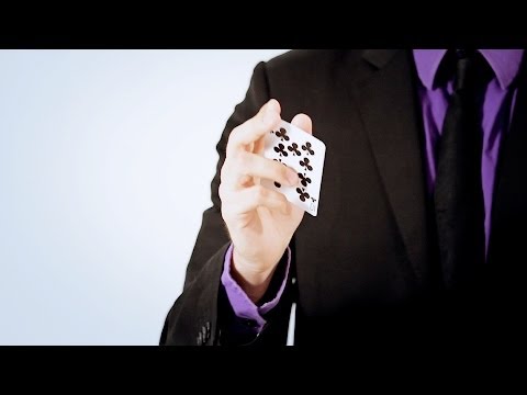 Wie man einen Bumerang wirft | Zauberkarten-Schnörkel