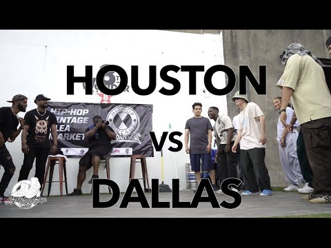 HOUSTON vs DALLAS | EXHIBITION | HIP HOP VINTAGE FLEA MARKET x TRiBAL GROUNDS FESTIVAL | #SXSTV