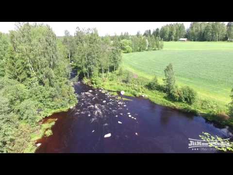 Aerial video - Ikaalinen Kalliokoski,Käkelänkoski