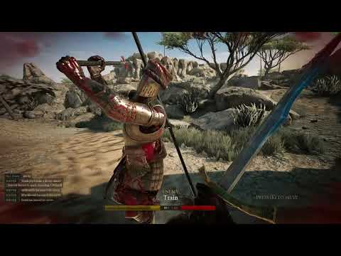 1v1 sword duel Elite level on Mordhau