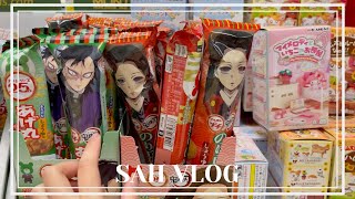 vlog 39. unboxing sunmi's album and demon slayer snacks!