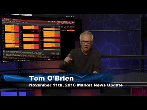 November 11th Stock Market Update by Tom O'Brien - 2016