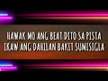 HAWAK MO ANG BEAT KARAOKE WITH BACKING VOCALS